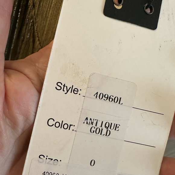 (72) ❤️ Mac Duggal 40960 Prom Long Metallic Mesh Formal Gown #40960D - Picture 5 of 8